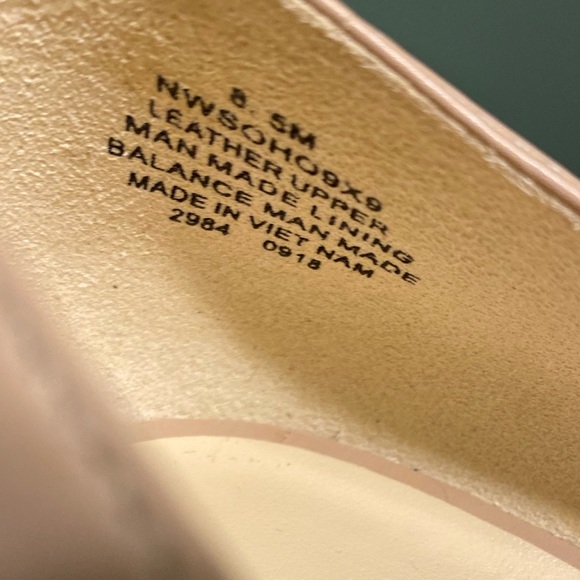 *SOLD* Nine West nude pumps. size 8.5. - Picture 3 of 4